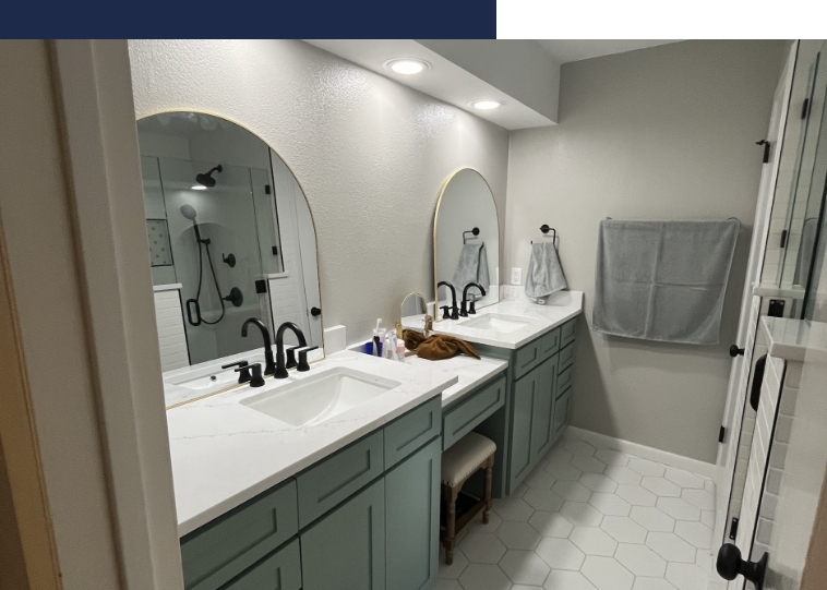 Bathroom Remodel - Bathroom Construction Project in Dallas Fort Worth - Dallas–Fort Worth metroplex - Home Remodeling Project